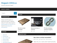 Tablet Screenshot of cmvu.cz